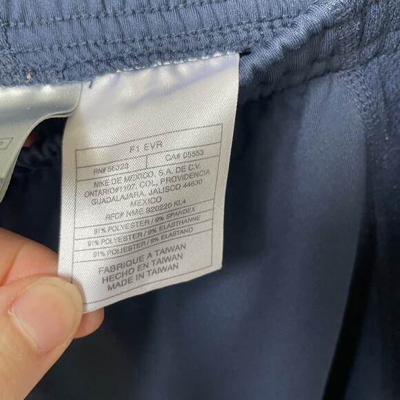 Nike Vintage Dri Fit Joggers Navy Womens Size‎ XS (0-2) - Picture 5 of 8